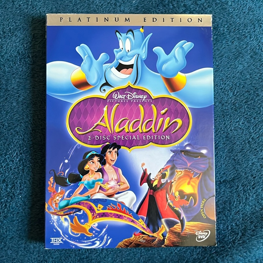 Walt Disney Aladdin 2-Disc Special Edition platinum edition dvd set